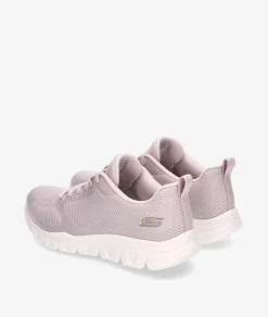 Deportivos Skechers 117700 en lila