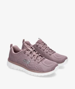 Deportivos Skechers 12615 en morado