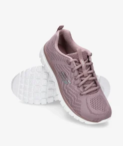Deportivos Skechers 12615 en morado