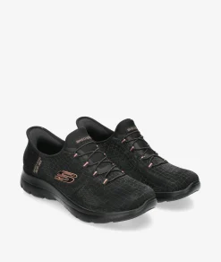 Deportivos Skechers 150128 en negro