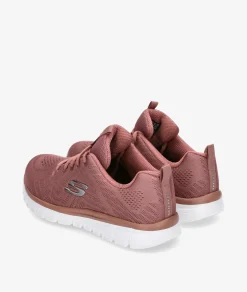 Deportivos Skechers 12615 en nude