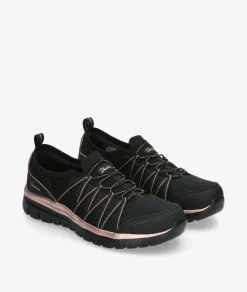 Deportivos Skechers 100888 en negro