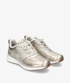 Deportivos Skechers 33155 en oro