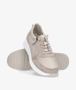 Deportivos St. Gallen LIGHT WEDGE en beige