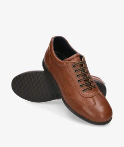 Deportivos Traveris 24102 en cuero