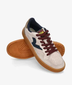 Deportivos Victoria 8806111 en serraje piedra