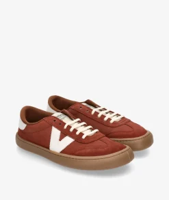 Deportivos Victoria OLMO BAREFOOT en serraje teja