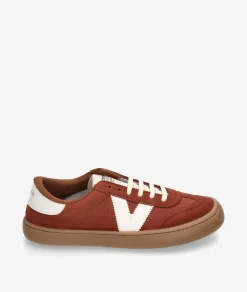 Deportivos Victoria OLMO BAREFOOT en serraje teja