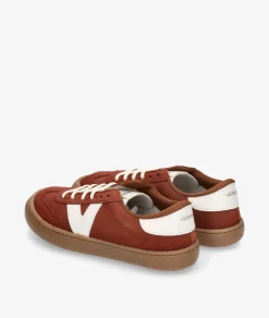 Deportivos Victoria OLMO BAREFOOT en serraje teja