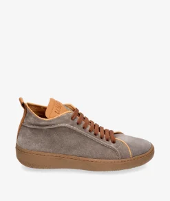 Deportivos Walk & Fly EST-03-104 en serraje taupe