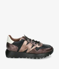 Deportivos Wonders A-2491 en negro