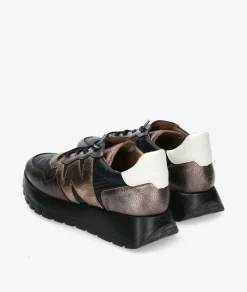 Deportivos Wonders A-2491 en negro