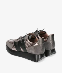 Deportivos Wonders A-2464 en plomo