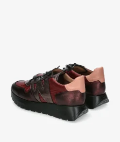 Deportivos Wonders A-2491 en burdeos