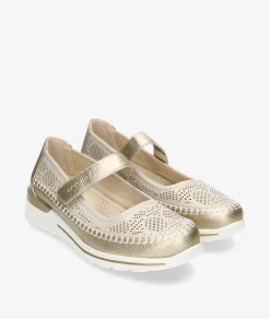 Merceditas Amarpies 30064 en beige