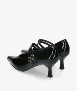 Merceditas Stephen Allen 3699-7 SELENE en charol negro