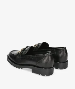 Mocasines Funny Lola 3136 en coco negro