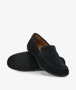 Mocasines Imac 100761 en serraje azul