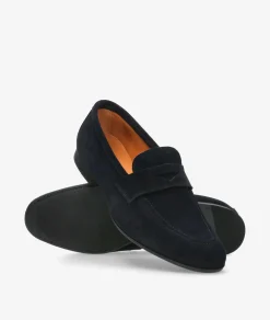 Mocasines Kénnebec 2009 en serraje azul