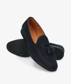 Mocasines Kénnebec 2008 KEN en serraje azul