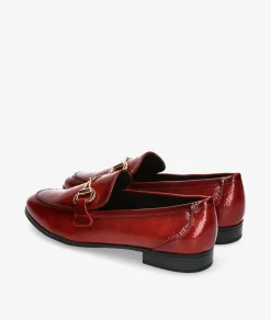 Mocasines MARCO TOZZI 2-24248-25 en charol rojo