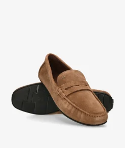 Mocasines MARTINELLI 1411-2496 en serraje taupe