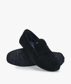Mocasines MARTINELLI 1411-2496 en serraje azul