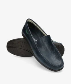 Mocasines Pitillos 40340 en azul marino