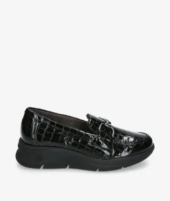 Mocasines Pitillos 10750 en coco negro