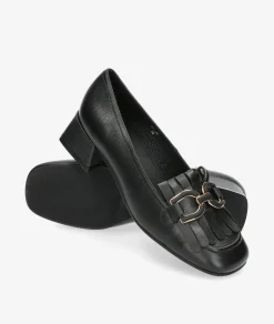 Mocasines Stephen Allen HECATE 38205-C9 en negro