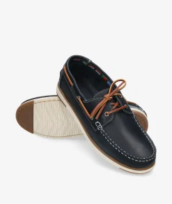 Naúticos pabloochoa.shoes 6824 en azul marino