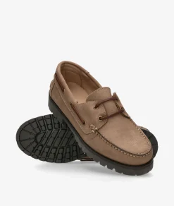 Naúticos Traveris 84887 en nobuck taupe
