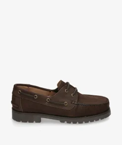 Naúticos Traveris 84887 en nobuck marrón