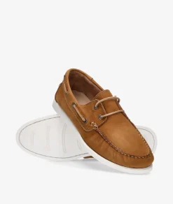 Naúticos Traveris 84386 en nobuck cuero