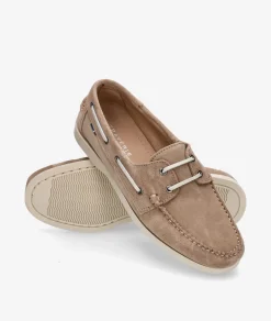 Naúticos Traveris 87924 en serraje piedra