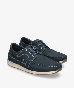 Naúticos Traveris 6709 INRI-1 en nobuck azul