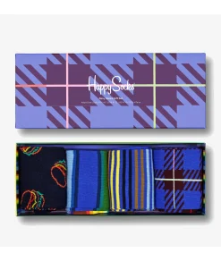 Pack de calcetines HAPPY SOCKS XNAV09-6550 en azul marino