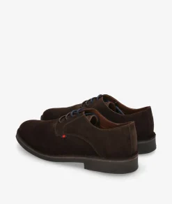 PUNTEADO Kénnebec BLUCHER 2600 SIN FESTON en serraje marrón