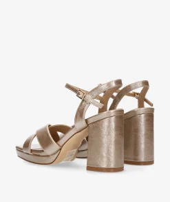 Sandalias Aclys PLATTY 01 en platino