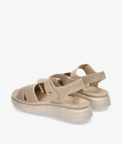 Sandalias Amarpies 28660 en beige