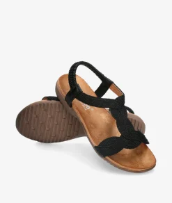 Sandalias Amarpies 23572 en negro