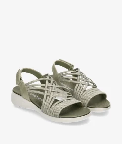 Sandalias Amarpies 26583 en verde