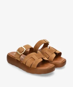 Sandalias bloom&you LILIA en serraje cuero