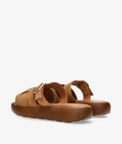 Sandalias bloom&you LILIA en serraje cuero