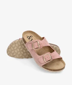 Sandalias bloom&you NENUFAR en serraje nude