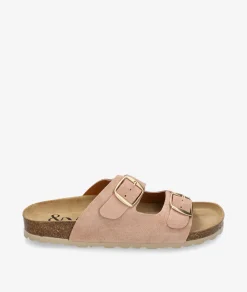 Sandalias bloom&you NENUFAR en serraje nude