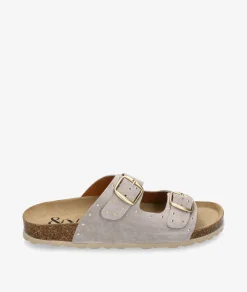 Sandalias bloom&you NERINE en serraje piedra