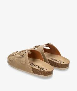 Sandalias bloom&you NERINE en serraje taupe