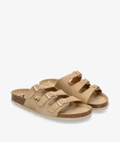 Sandalias bloom&you NEW NENUFAR en serraje taupe
