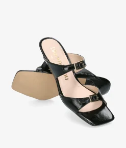 Sandalias bloom&you SAMANTA en charol negro